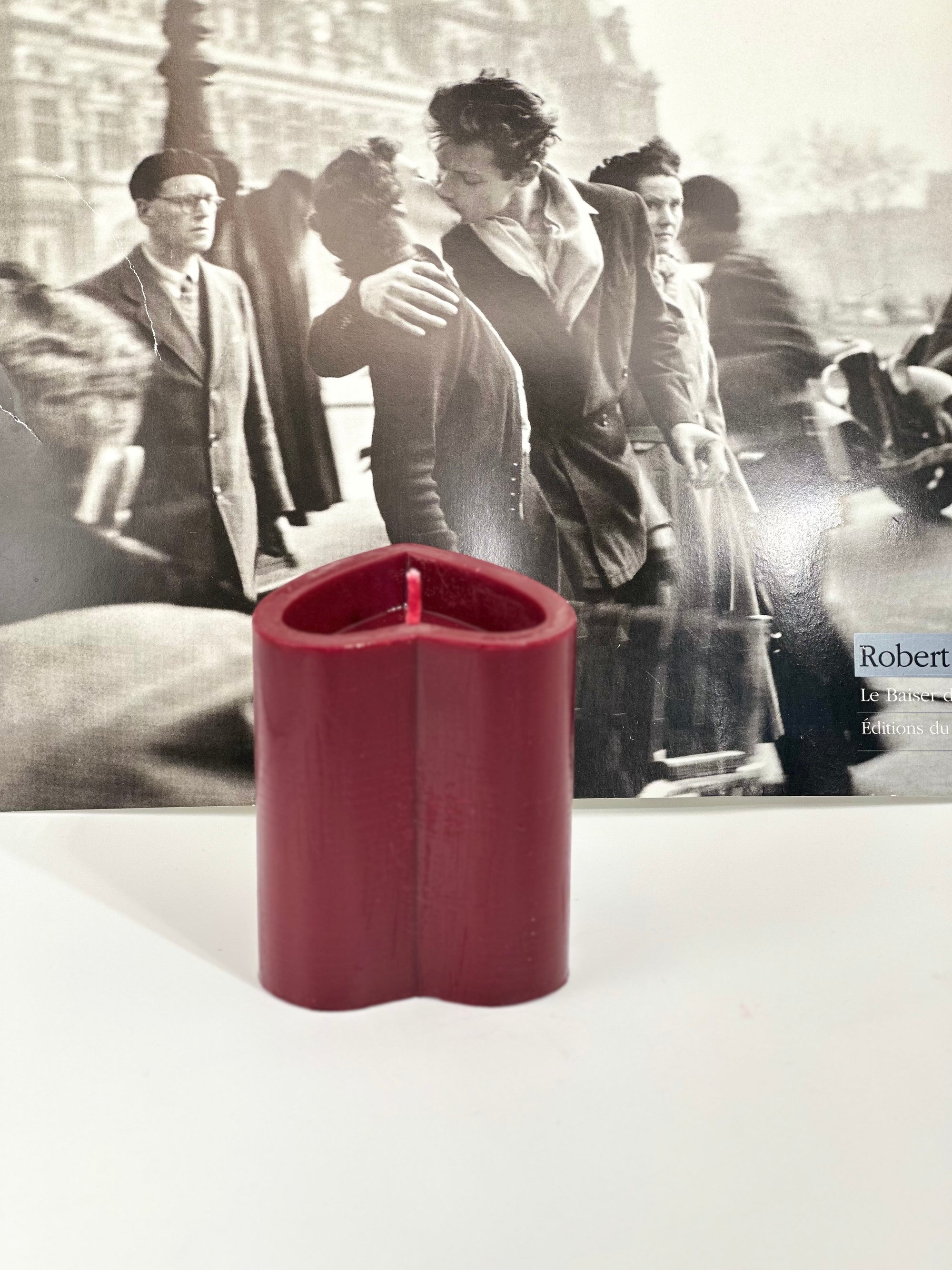 Bougie Rouge d’Amour