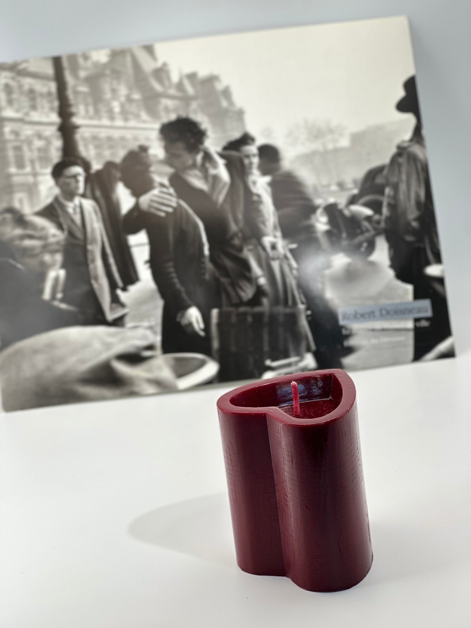 Bougie Rouge d’Amour