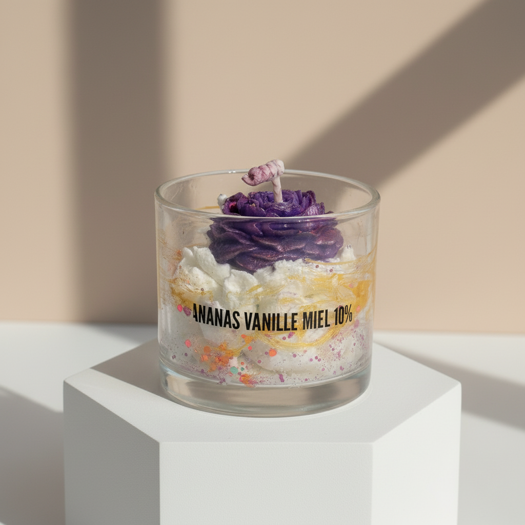 Bougie Ananas Vanille Miel