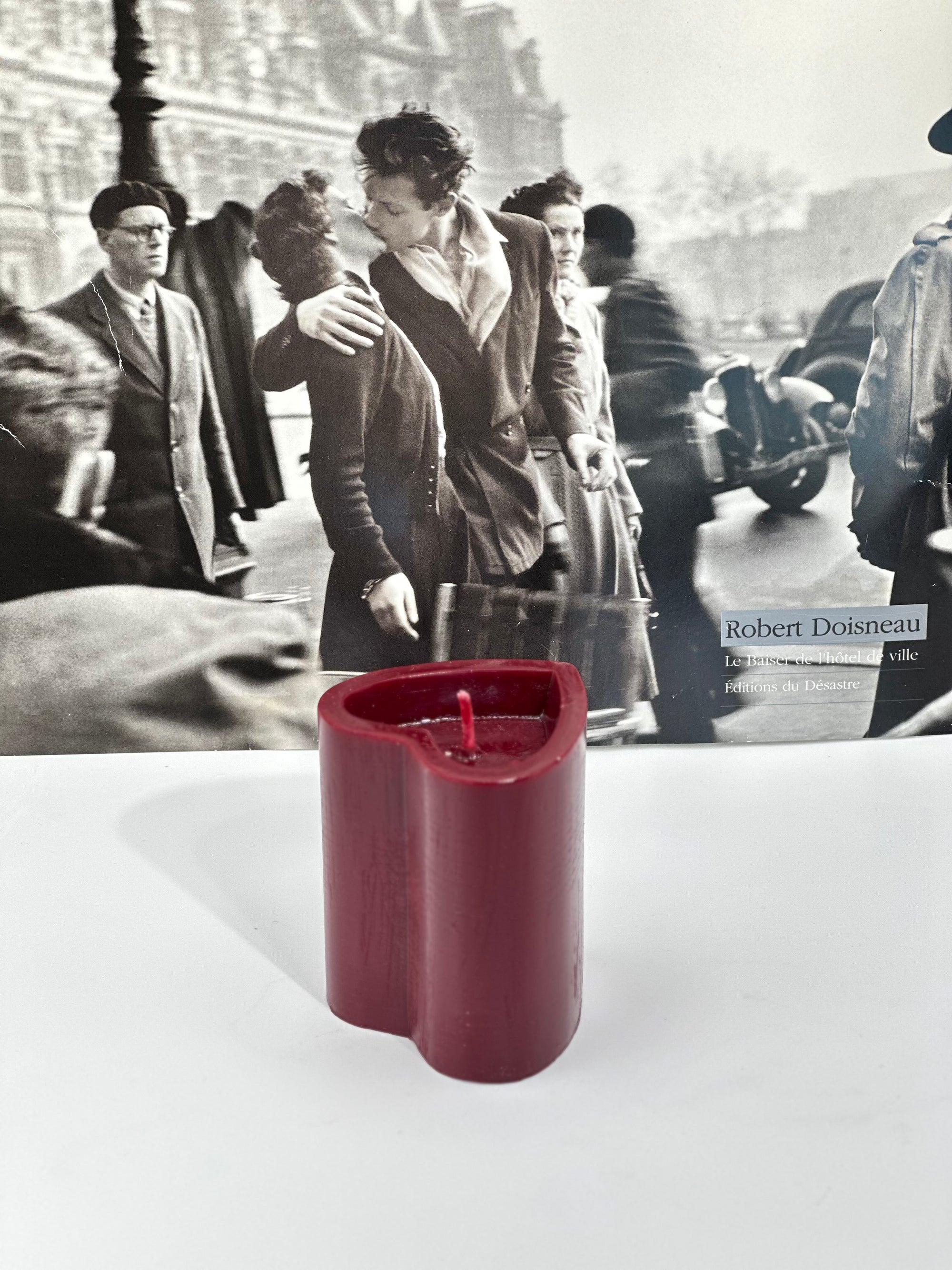 Bougie Rouge d’Amour