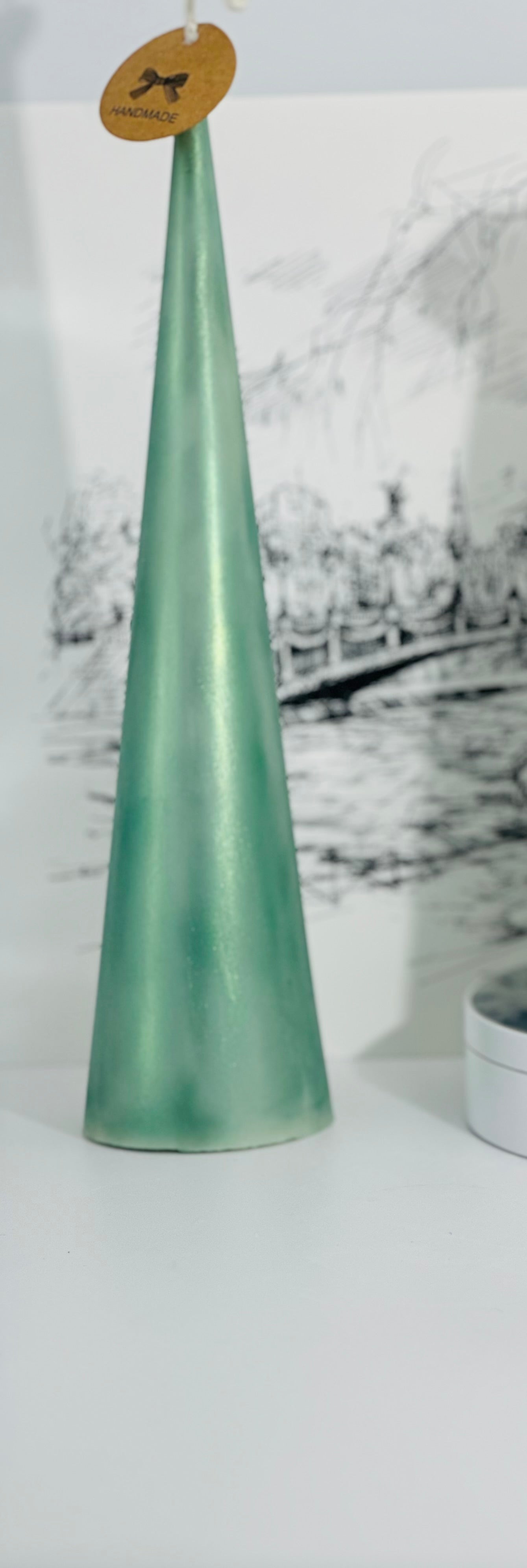 Trois Pyramide de Sérénité Verte